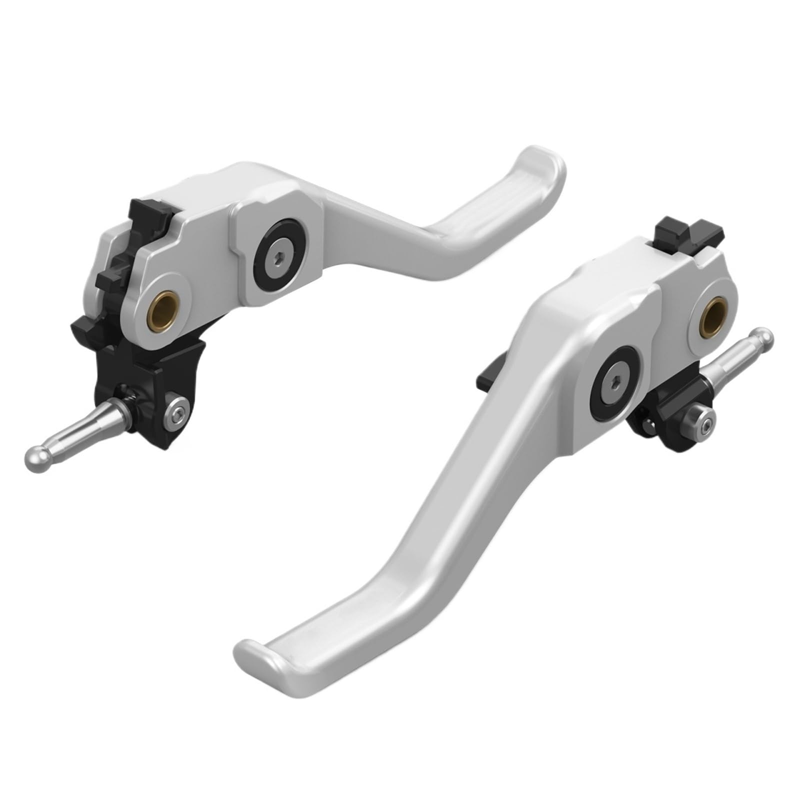 TINGYUS Motorbike Brake Lever for BMW for R1250GS for R1200GS for Adventure R1250 1200 GS R NineT R1200R R1200RS Shorty Brake Clutch Lever(Silver)