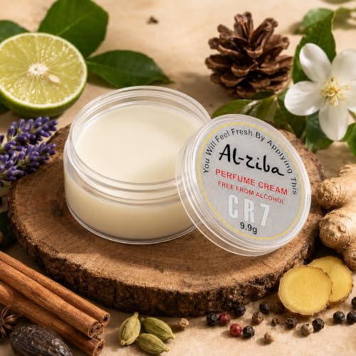 Image of Solid Perfume CR7 | Al Zeba CR7 Solid Perfume Cream 9.9g | Alcohol-Free Long Lasting Fragrance Balm for Men & Women | Pocket Size