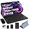 Dghrti 2025 Dernière Tablette 10 Pouces Android 13 16Go RAM+128Go ROM(1TB TF), 8-Core 2.0GHz, WiFi 5G/2.4G,BT 5.0, GPS, 8000mAh, avec étui, Bleu