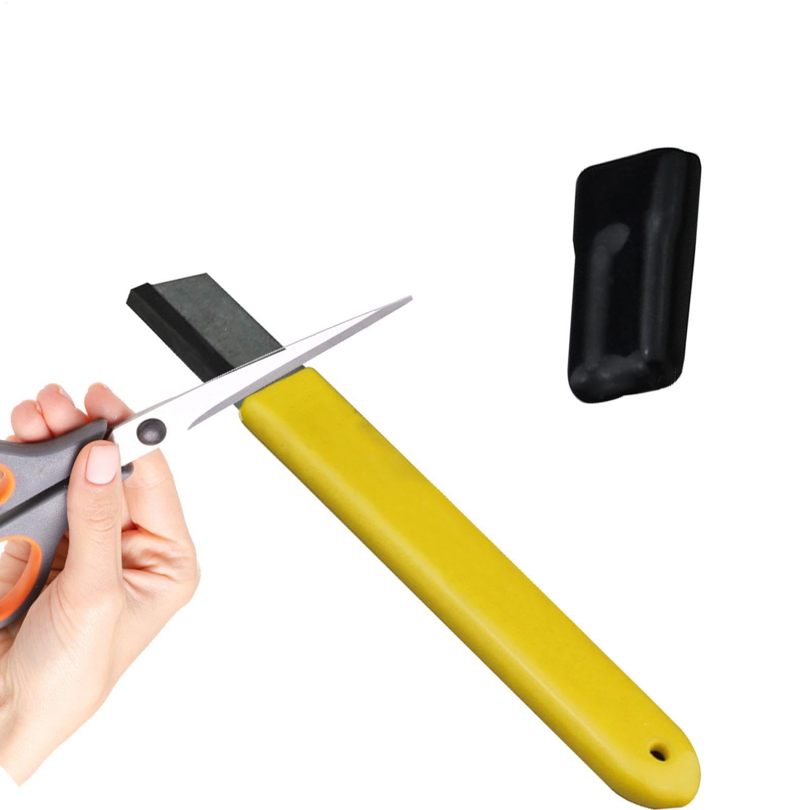Clippers Cutter Sharpener,High Strength Scissor Sharpener Sharpening Stone - Compact Sharpening Device Grinding Tool for Garden Shears Hand Axes