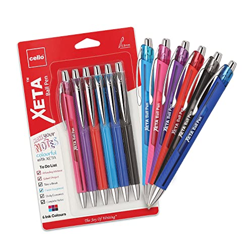 Image of Cello Aqua Blue Gel Pen Jar of 25 Units Xeta Ball Pen