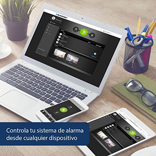 Blaupunkt Q3100 Smart Home Alarmanlage Starter Kit, Schwarz