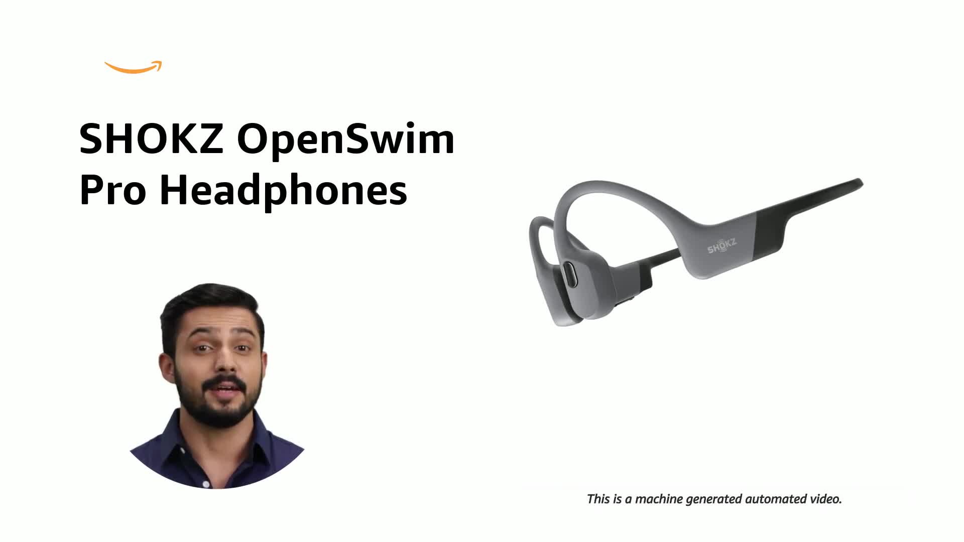 SHOKZ Openswim Pro Bone Conduction Sports Headphones,Ip68