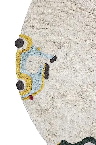 Tapis pour enfant lavable Lorena Canals Wheels en coton pour un entretien facile - 4