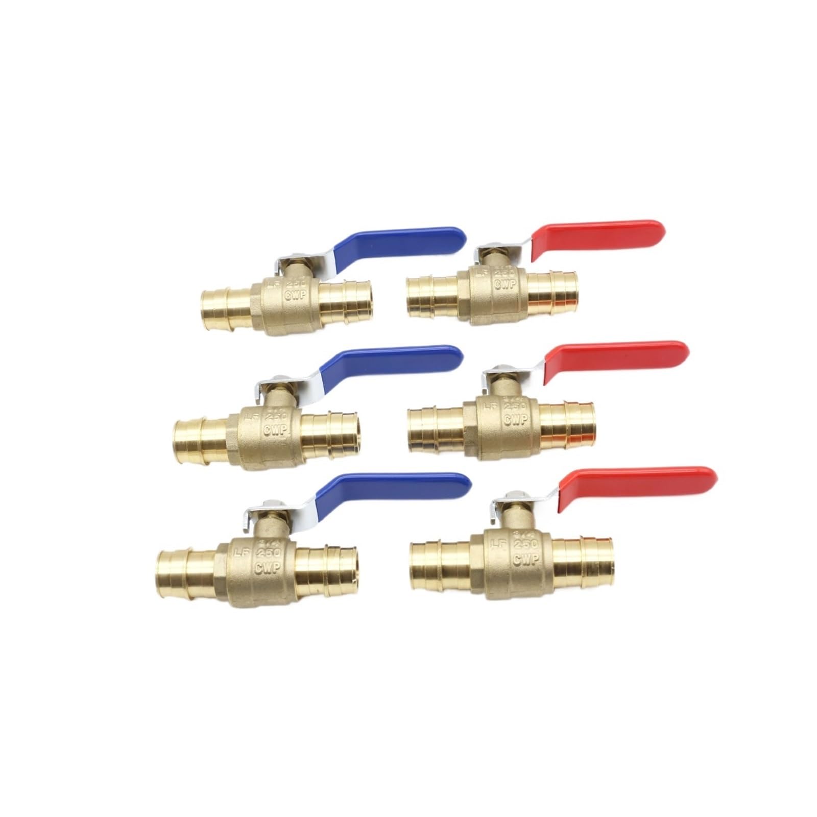 Válvula de bola PEX A de 3/4" para prevenir fugas en sistemas de agua caliente y fría de paso total