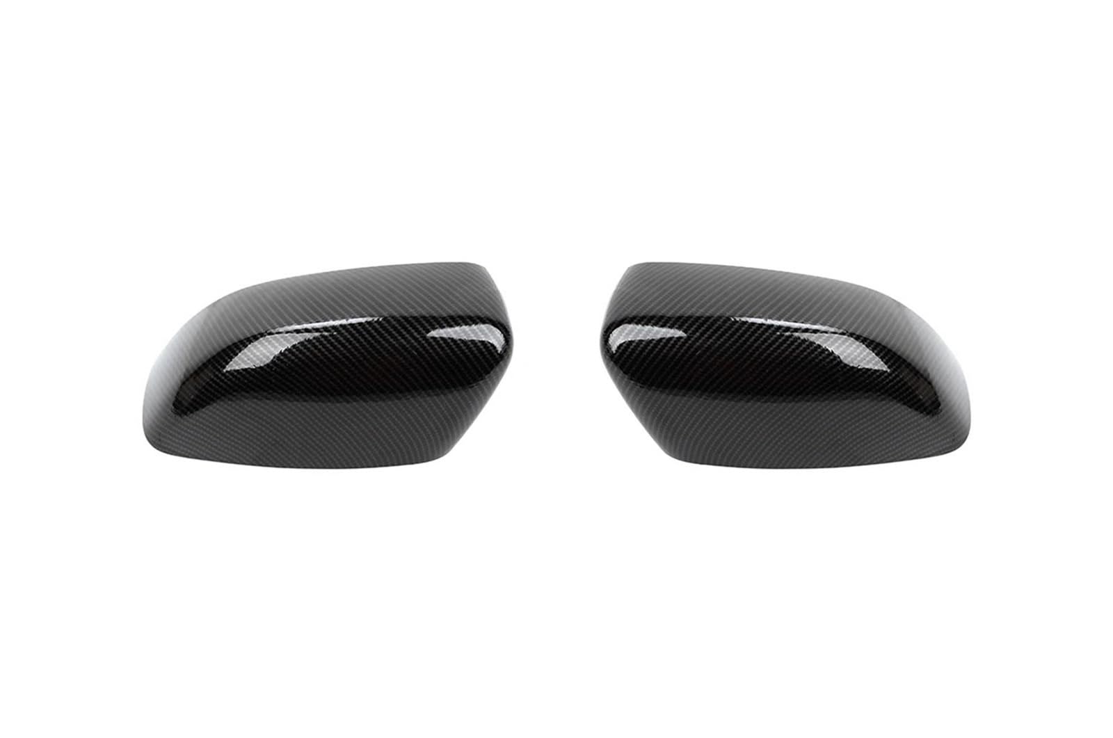 Car Wing Mirror Covers Car Rearview Protector Cover Side Mirror Cap Shell Decoration Stickers for Chrysler 300C 2011-2022 MNGNCBXWK(Carbon Fiber Grain)