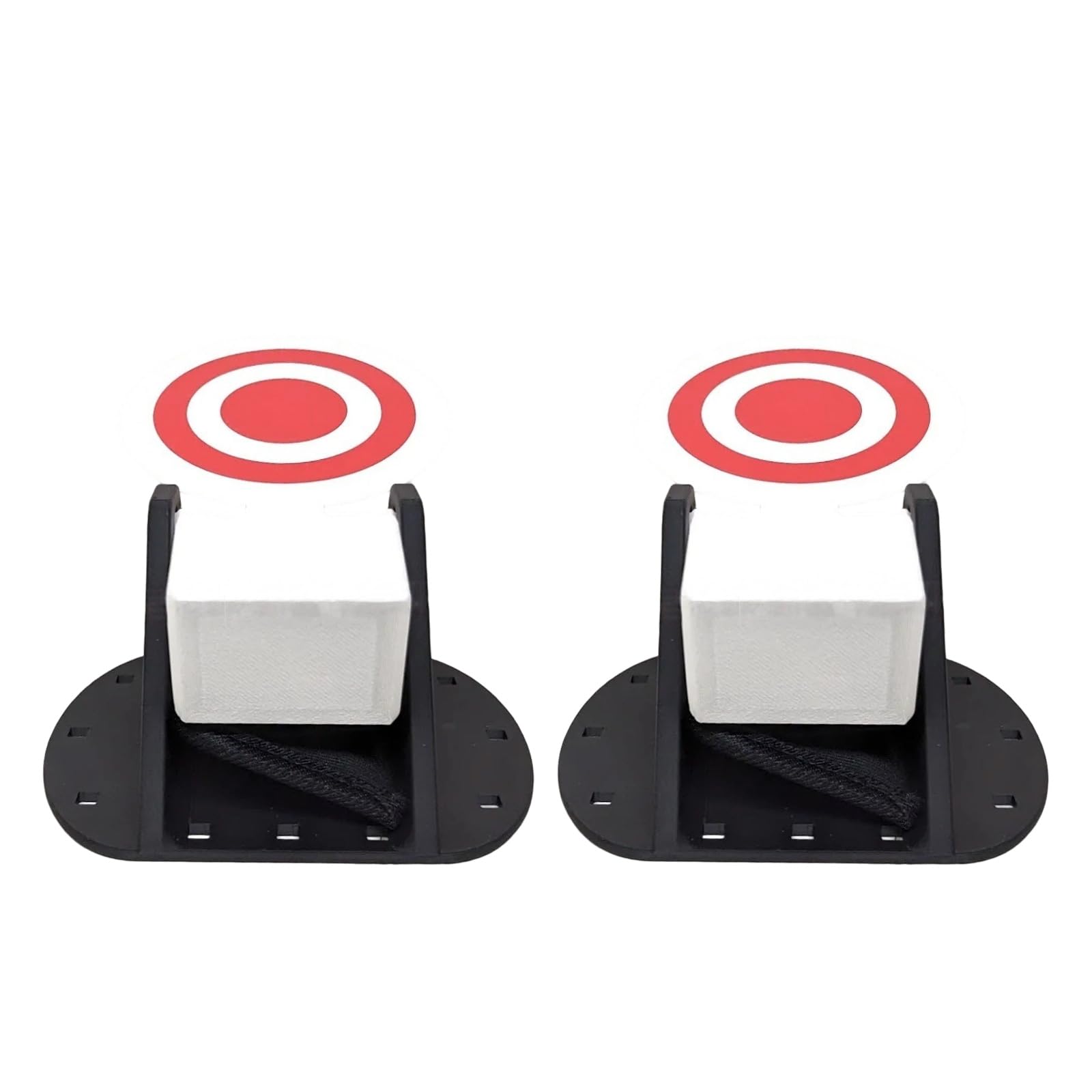 Kangnice Portable Snow Ball Targets Auto Reset Easy Setup and Storage for Backyard Snow Games and Festives Fun Targets Reset Device