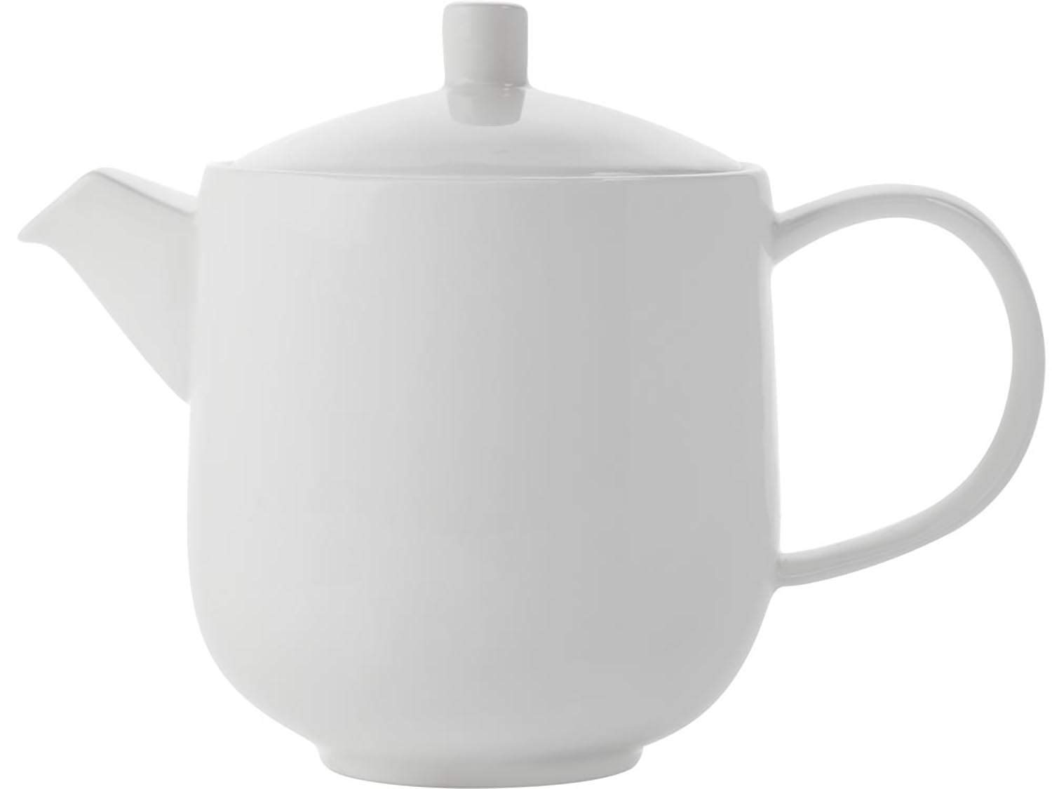 Cashmere White Teapot, Fine Bone China, 750 ml (4 Cup)