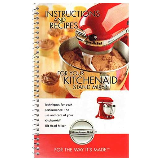 Instructions and Recipes for Your Kitchenaid Stand Mixer