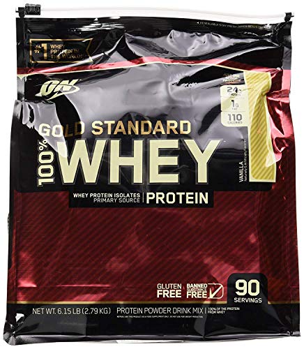 Optimum Nutrition Gold Standard 100% Whey Protein,(Chocolate) 80 Servings