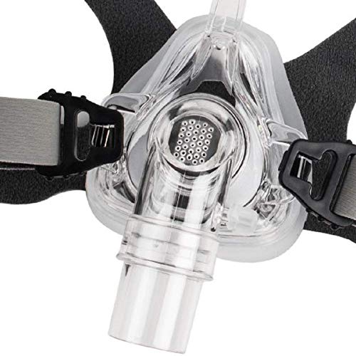 Denshine Universal Headgear Full Mask Nose Breathing Mask for C-Pap Mask Interface Sleep&Snore Strap with Adjustable Straps Headgear (L)