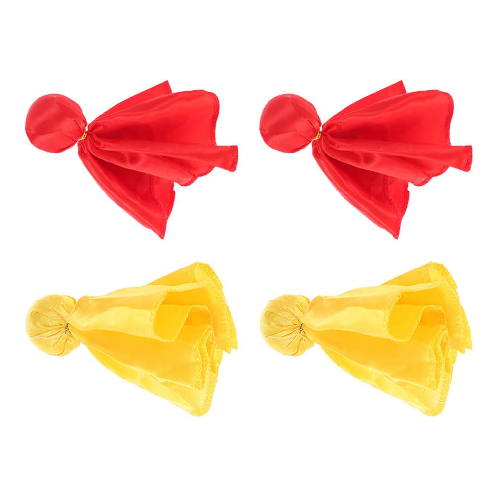 Referee Penalty Flag Football Game Penalty Flag Set: Football Soccer Referee Yellow red Tossing Flags Challenge Flags Sports Accessory 4pcs Official Penalty Flag