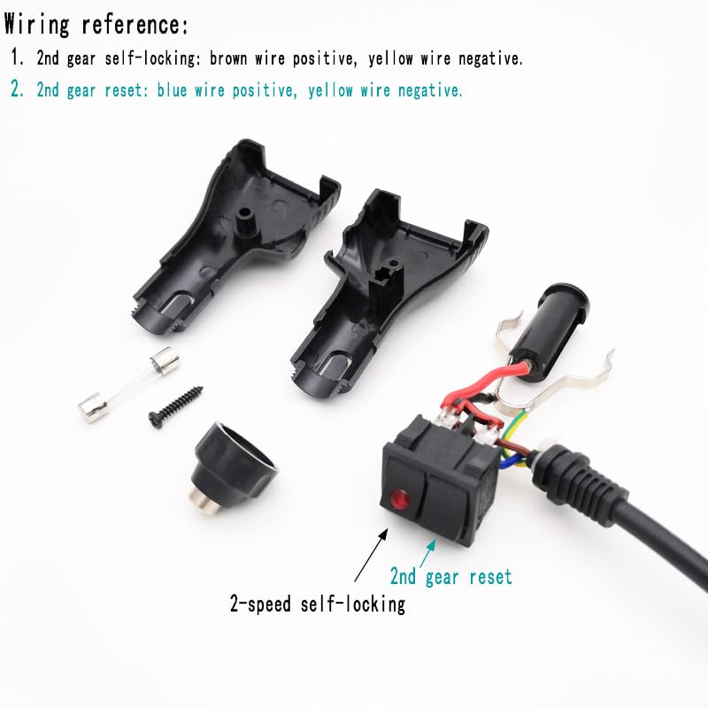 Miniatura 6 de Interruptor de palanca de encendidoapagado resistente de 12 V, interruptor momentáneo, adaptador de encendedor de cigarrillos con interruptor de