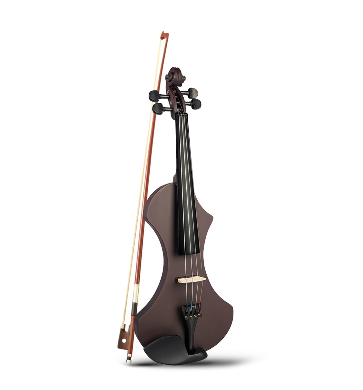 Violini 4/4 Arco di Violino Strumento A Corde Violino Elettrico 4 Corde Violino Violino Elettronico W/Piezo Elettrico Preamplificatore Kit
