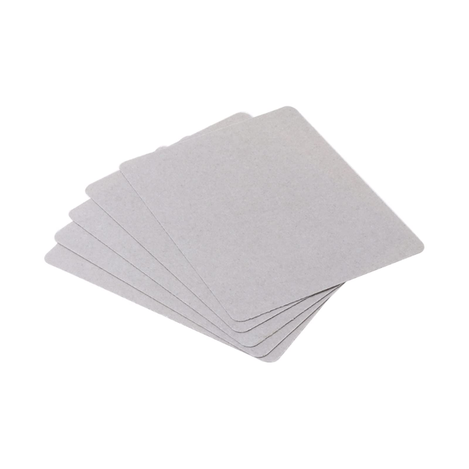 Miter 5 pièces plaques de mica Feuilles Four à Micro-Ondes remplacer la pièce 120x150mm Universel Compatible avec Midea
