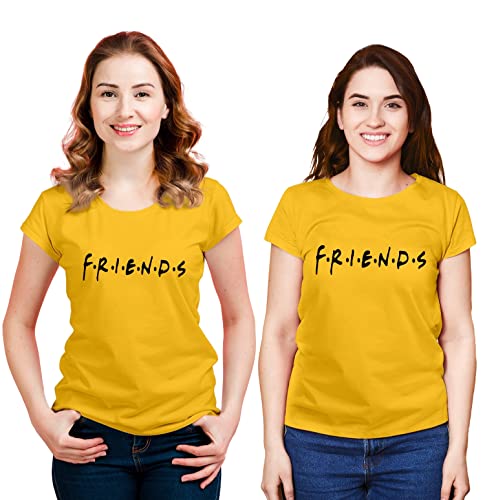 Image of Hangout Hub | Women Tshirts | Friends | Set of 2