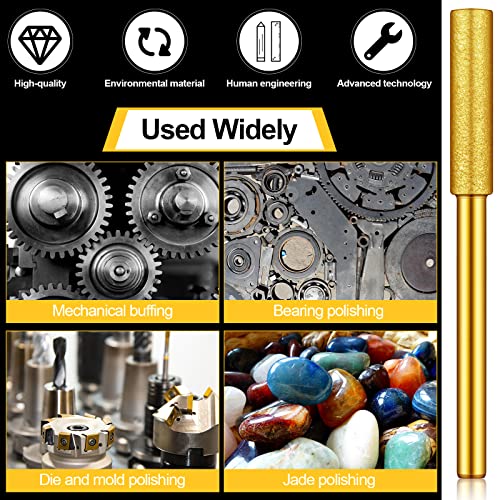 Chumia 30 Pcs Titanium Diamond Bits