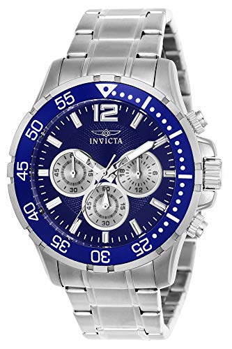 Invicta Men's 'Specialty' Quartz Stainless Steel Casual Watch, Color:Silver-Toned (Model: 23664)