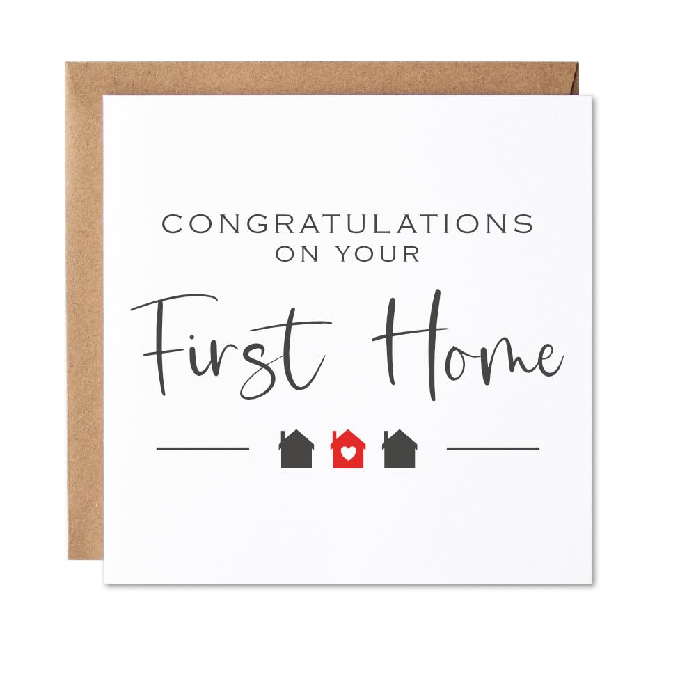 Maise & Rose1st Home Card | New Home Card | Congratulations On Your First Home Card | New Home Card For Couple | P62