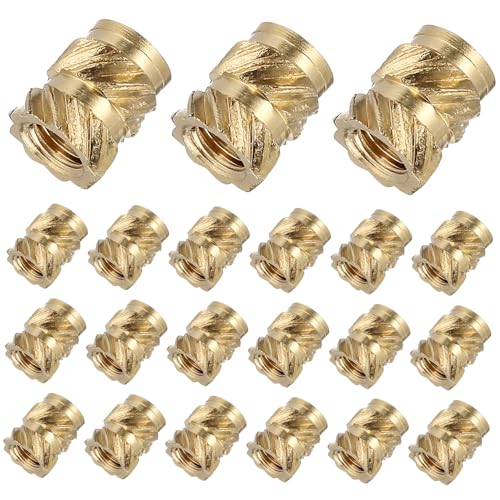SOLUSTRE 50pezzi Inserti Filettati Per Facile Installare Per Applicazioni Iniezione e Fissaggio