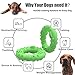 GUCHO Updated Ultra Durable Dog Chew Toys for Aggressive Chewers Indestructible Natural Rubber Dog Toys - Tough Strong Tug of War Dog Toys for Large Medium Dogs (6.5 Inch)