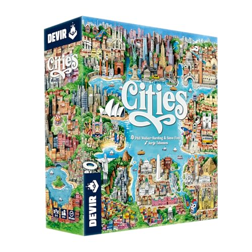 Devir – Juego de mesa Cities Devir.