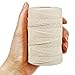 Tenn Well Cooking Twine, 3Ply 656Feet 1mm Food Safe Cotton Kitchen String Butchers Twine for Roasting, Trussing Turkey, Tying Meat, Making Sausage, Baking and More