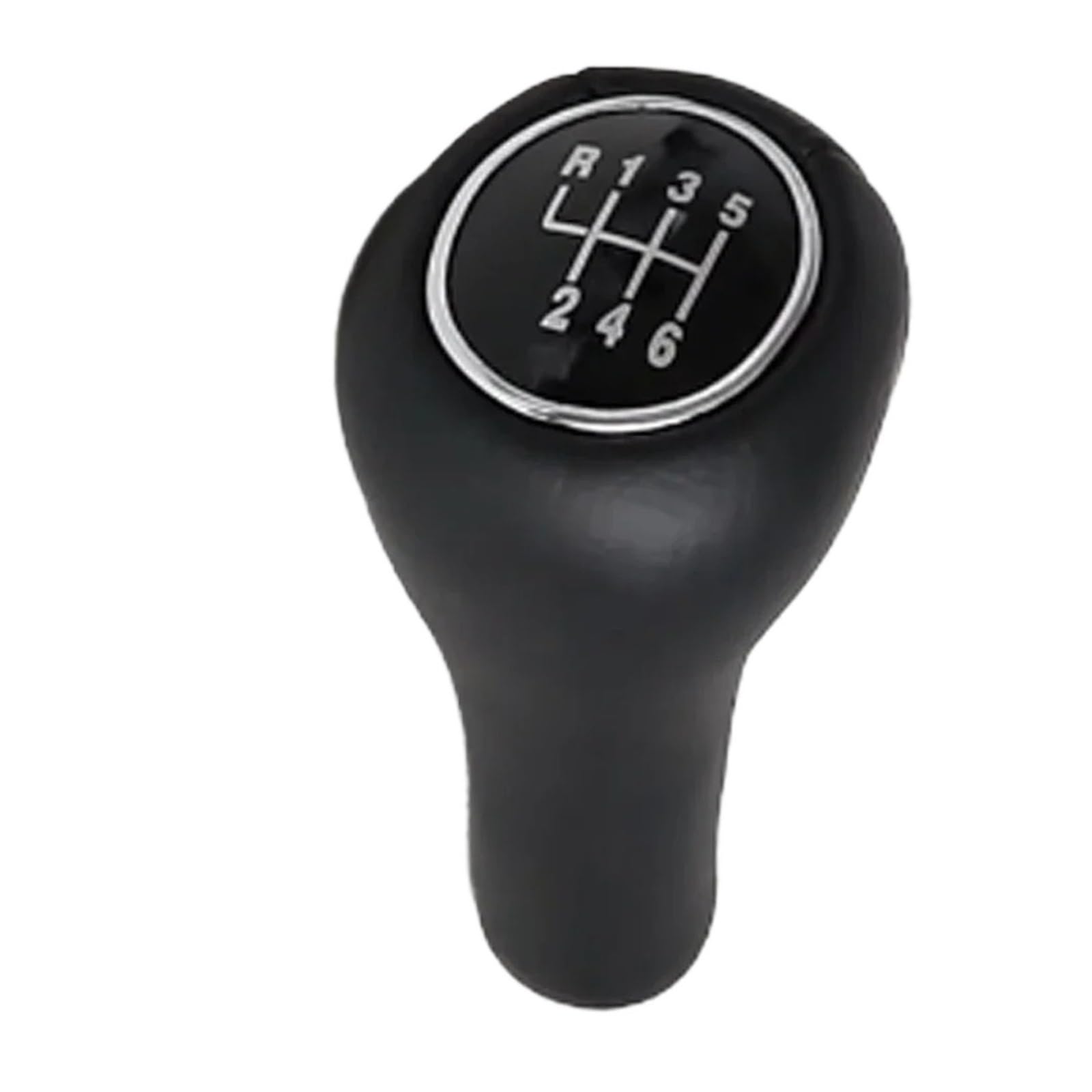 SAUANMNKTP Gearshift Knob for Focus MK1 1998-2005 5 6 Speed Car Gear Shift Knob Shifter Lever Stick(Leather R6 Speed)
