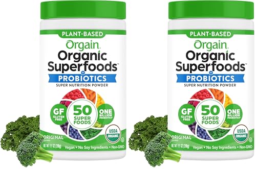Orgain Organic Greens Powder + 50 Superfoods, 0.62 lb