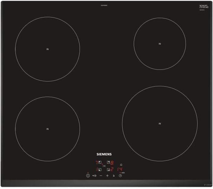 Siemens iQ100 EU651BEB1E piano cottura Incasso A induzione Nero Siemens iQ100 EU651BEB1E piano cottura Incasso A induzione Nero