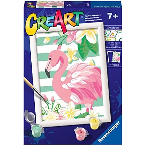 Kit de Pintura por Números Ravensburger Flamingos Cover