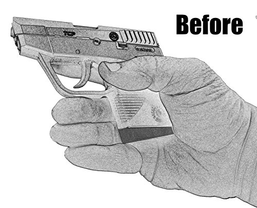 Amerigun Club Grip Extension For Taurus Pt738 Tcp 380 & Pt732 1.25" Extra Long /Ag003 (2 Packs) #TOP1