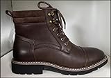 GUTOUGE Men’s Motorcycle Boots – Combat Dress Boots...
