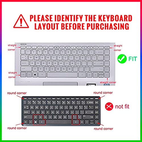 Funda protectora de silicona para teclado HP Envy 13.3" miniatura 2