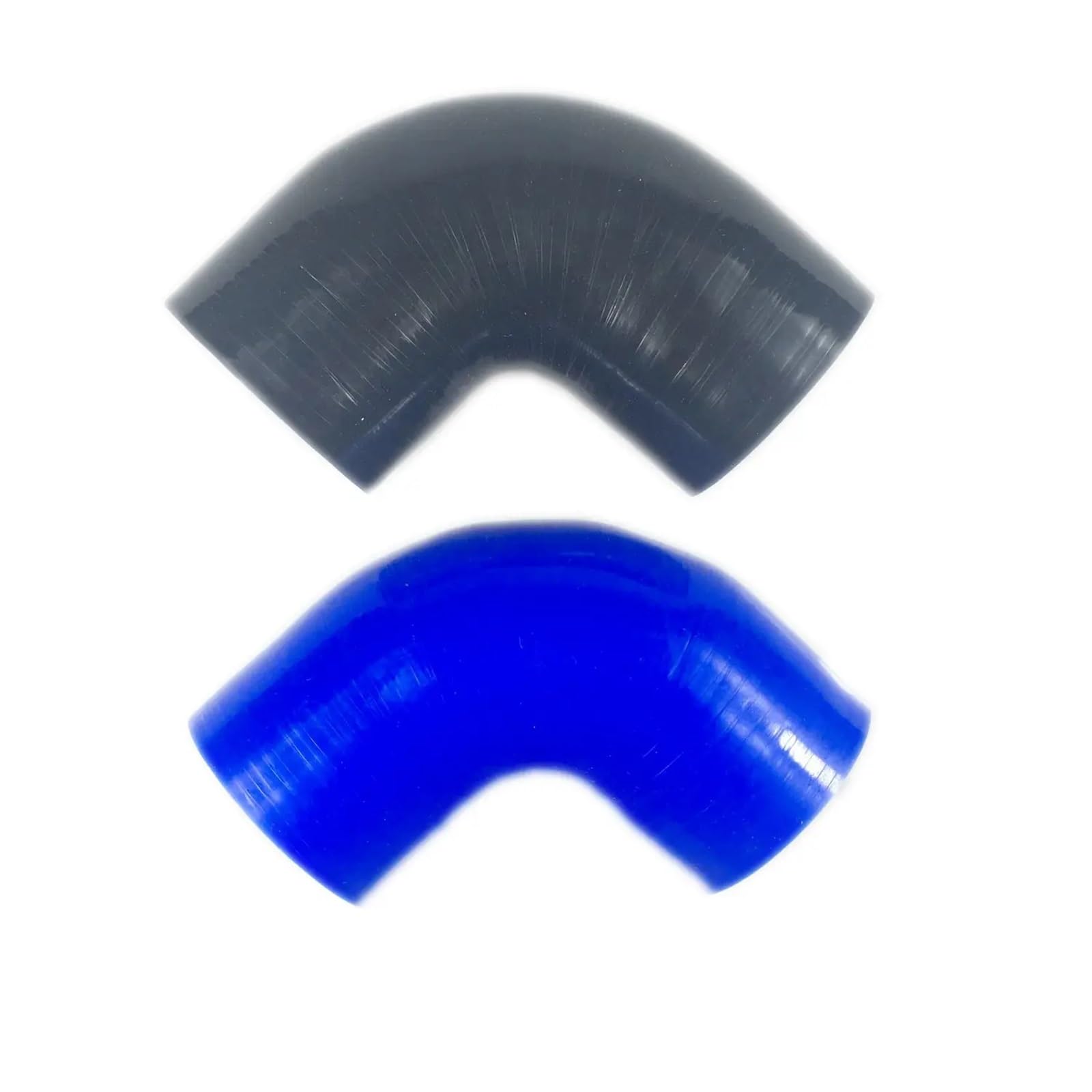 Przewody węże ciśnieniowe Uniwersalny 2,0",5",75" 3" 51mm 63mm 70mm 76mm 89mm 102mm 90-stopniowy silikonowy wąż dolotowy Turbo Couple(Black,102mm)