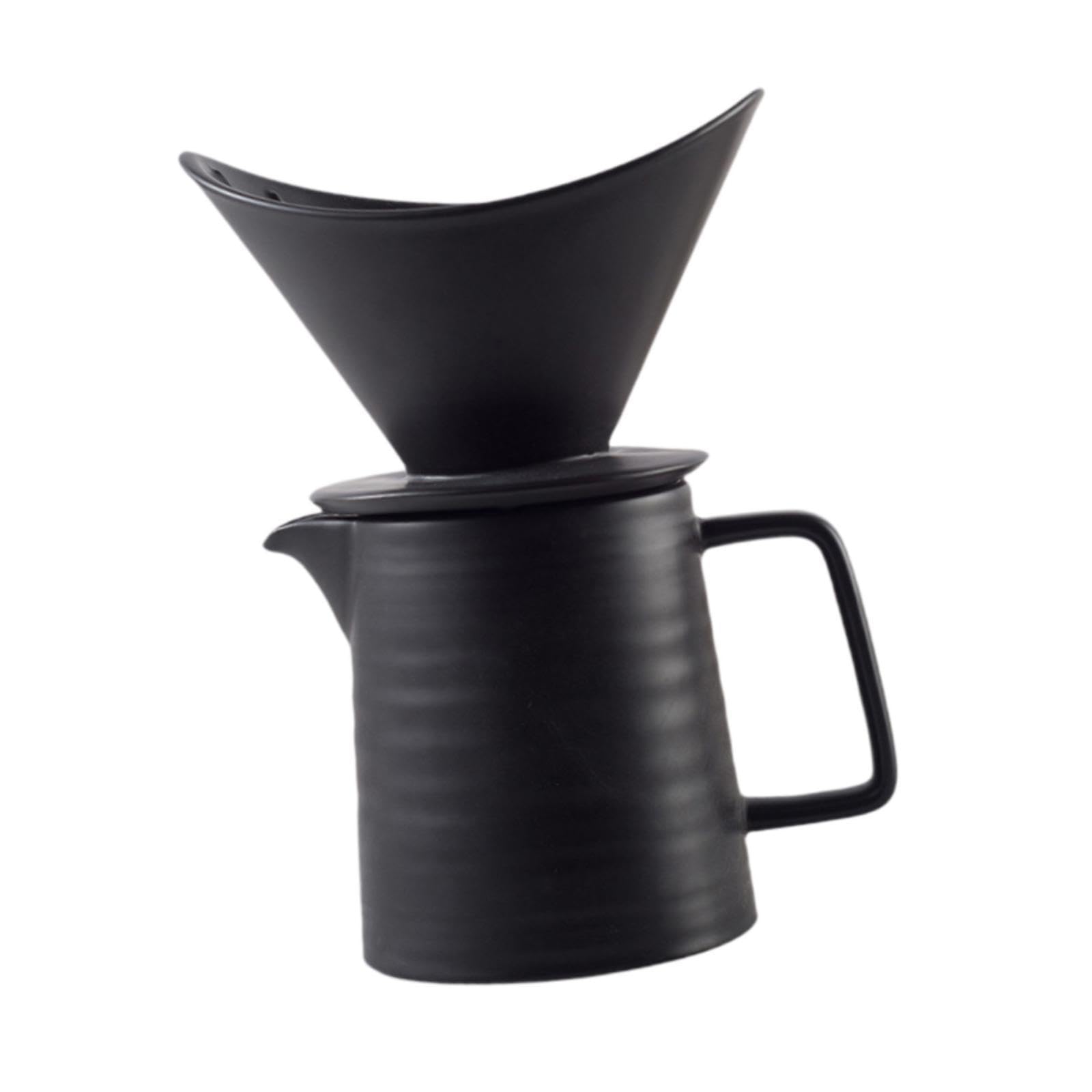 Bothyi Pour Over Coffee Maker Set,Drip Cone Dripper,Retro,Manual,Brew Maker,Vintage,Reusable,Coffee Dripper Coffee Pot for Home