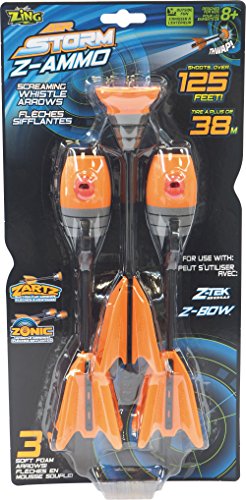 Kanaï Kids - KKAS969 - Flèches Z-Ammo - 2 Flèches Sifflantes + 1 Flèche Ventouse