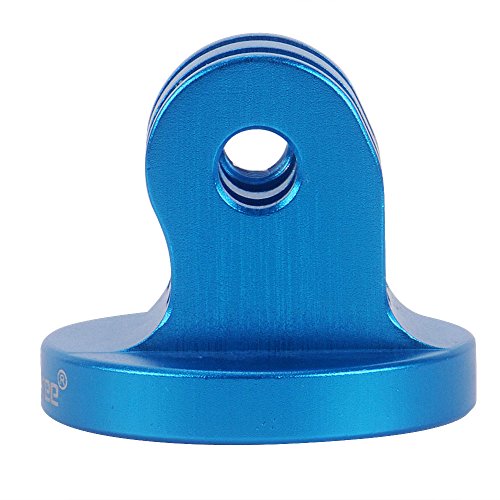 Smatree Aluminum Tripod Mount Adapter For Gopro Session, Hero 11, 10, 9, 8, 7, 6, 5, 4, 3 Plus, 3, 2, 1 Hd, Gopro Hero 2018,Dji Osmo Action,Joby Gorilla Pod,Gopro Hero 7 Silver,Gopro Tripod, Blue #TOP3