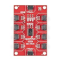 SparkFun Qwiic Mux Breakout (TCA9548A) – Lesen Sie mehrere Sensoren mit derselben I2C-Adresse oder kommunizieren Sie mit mehreren I2C-Geräten mit verschiedenen Adressen – nur Board – Ansicht 4