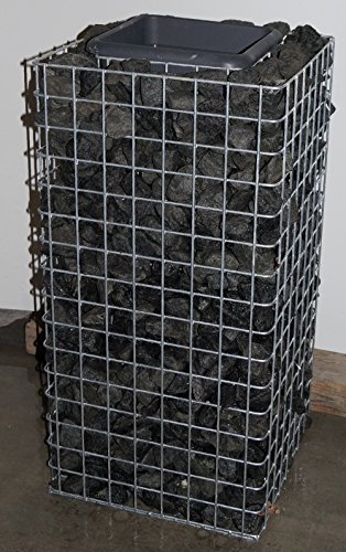 Gabionen Hochbeet Gabiona 82x42x42 cm mit 5×5 cm Maschenweite