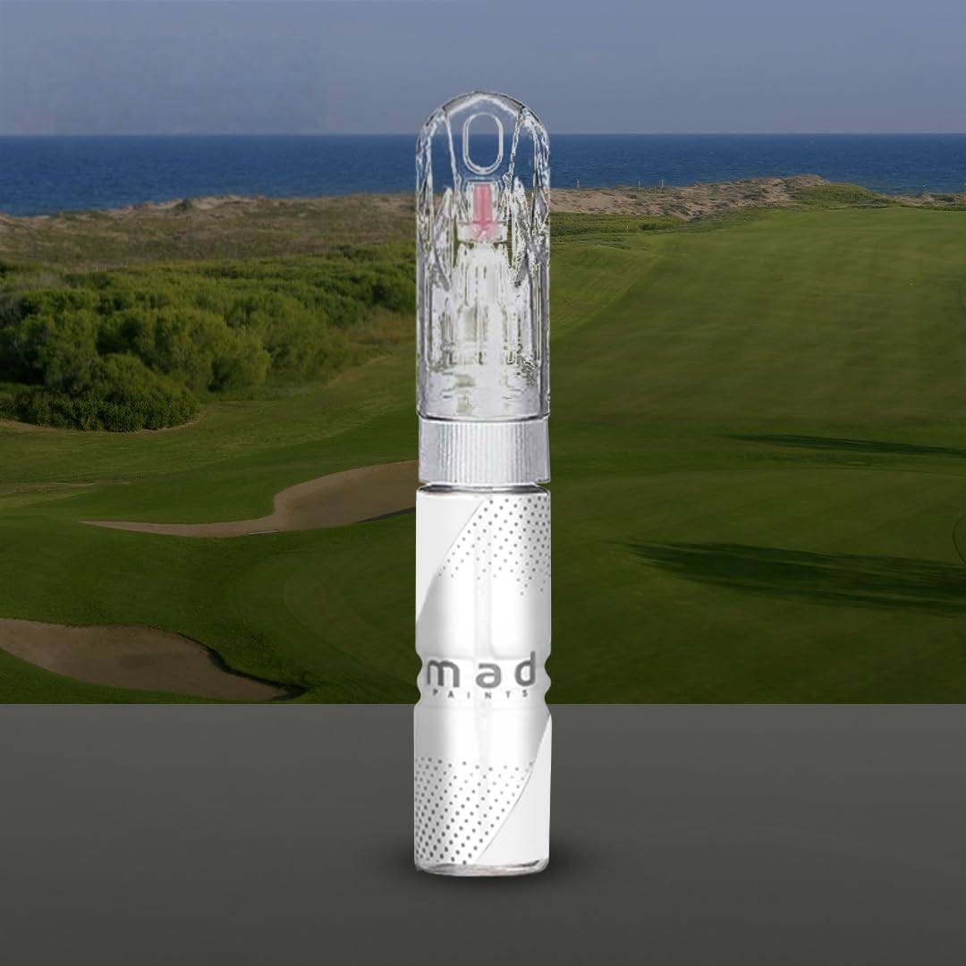 M.A.D MYLDAN AUTO DESIGN White Golf Club Infil Paint 20ML for Customising Golf Clubs Irons Wedges Putters Stamping Paintfill