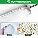 TONFFI Feuchtraumleuchte LED 120CM, 36W 4500LM LED Feuchtraumlampe, 6000K Kaltweiß Led Röhrenlampe Komplett, Verknüpfbar IP65 Wannenleuchte Werkstattlampe led Keller Deckenleuchte für Garage Werkstatt