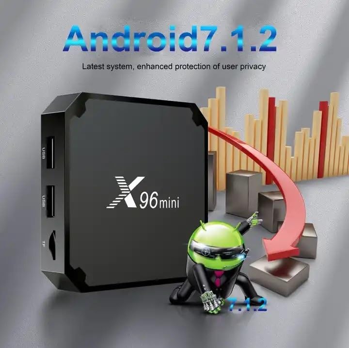 X96mini1 GB RAM en 8 GB ROM Box Android TV Box Media Player hoge kwaliteit (Android 11.0), multimediaspeler, 4K tv-box - Afbeelding 4