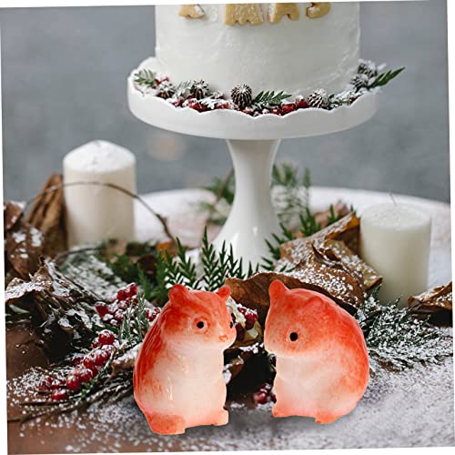 OFFSCH 10Pcs Micro Landscape Ornaments Resin Animal Garden Decor for Bonsai and Miniature Landscapes Small Outdoor Animal Figures for Home and Garden Decoration - Image 4