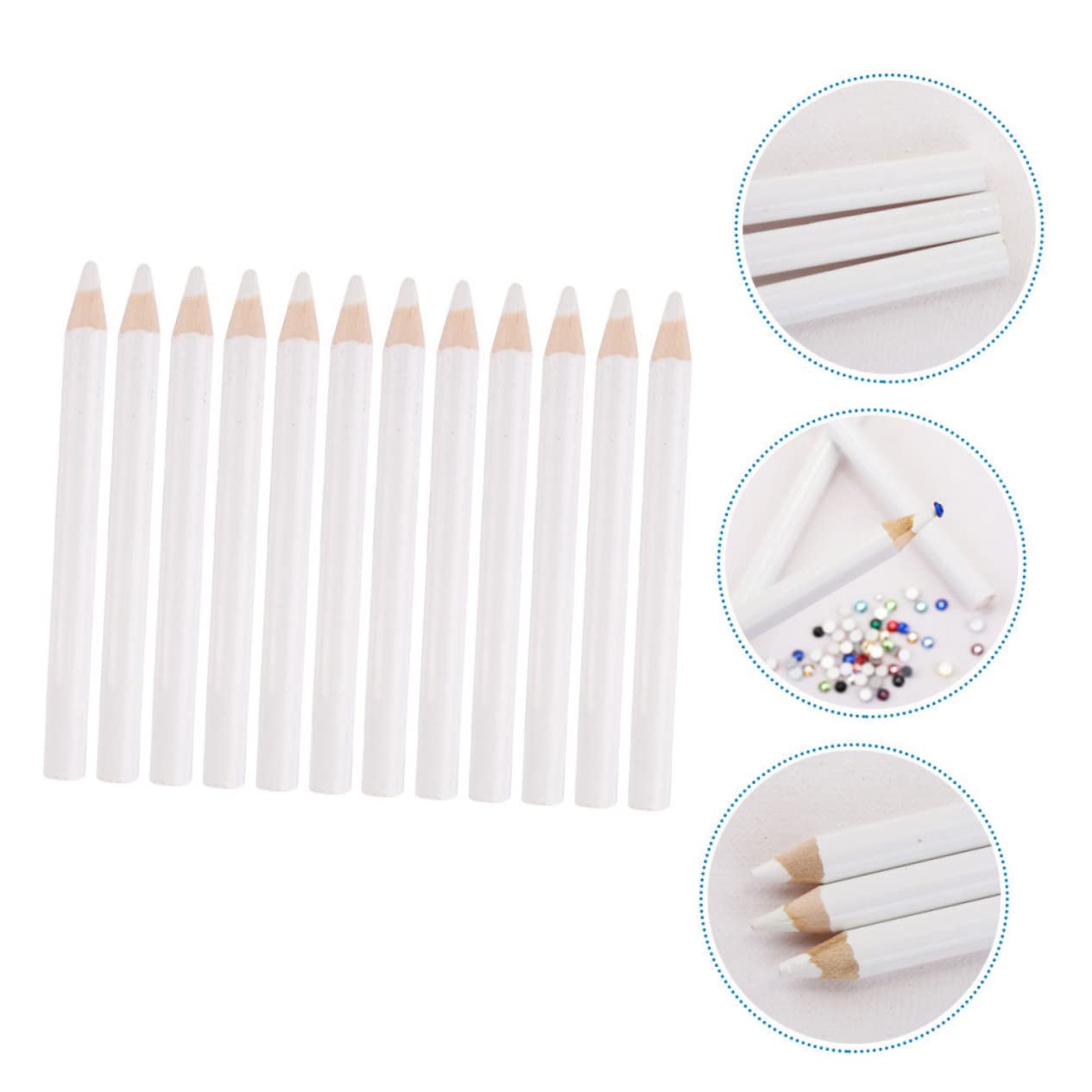 Housoutil 120pezzi Penne Per Applicazione Per Nail Art Manicure Design e Materiali Resistenti Facili Usare Su Unghie e Artificiali