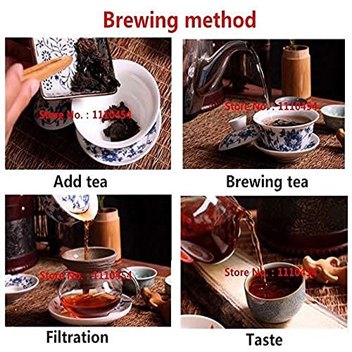 通用 357g Raw PU Erh Tea Cake Té Negro orgánico clásico Té de Yunnan Puer Bebida Saludable - Imagen 8