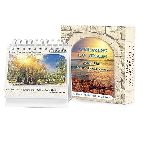 Words of Jesus and His early followers: A 365 Day Perpetual Calendar / Daily Desktop Quotebook