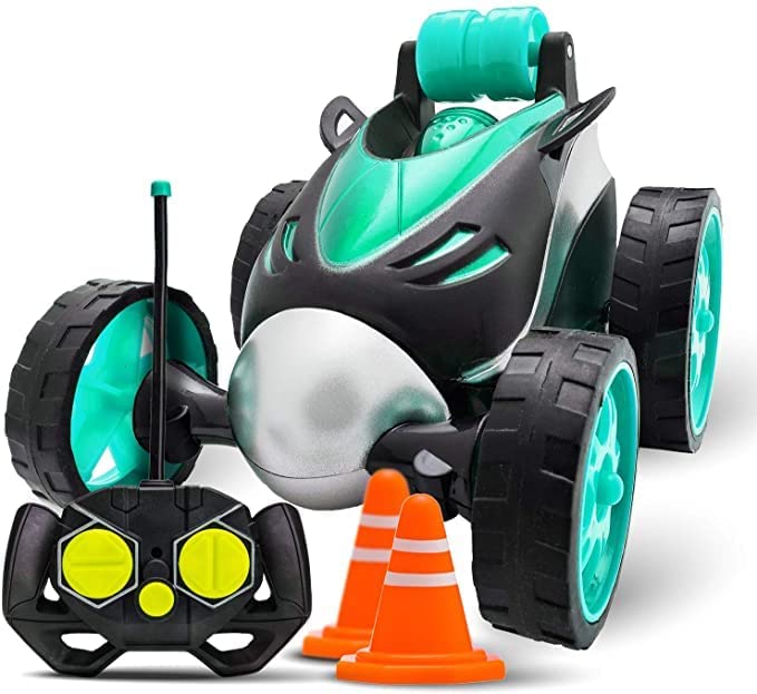 ARM Remote Control Car RC Stunt Vehicle 360 Rotating Rolling Radio Control Electric Race Car Boys Toys Kids Gifts Light