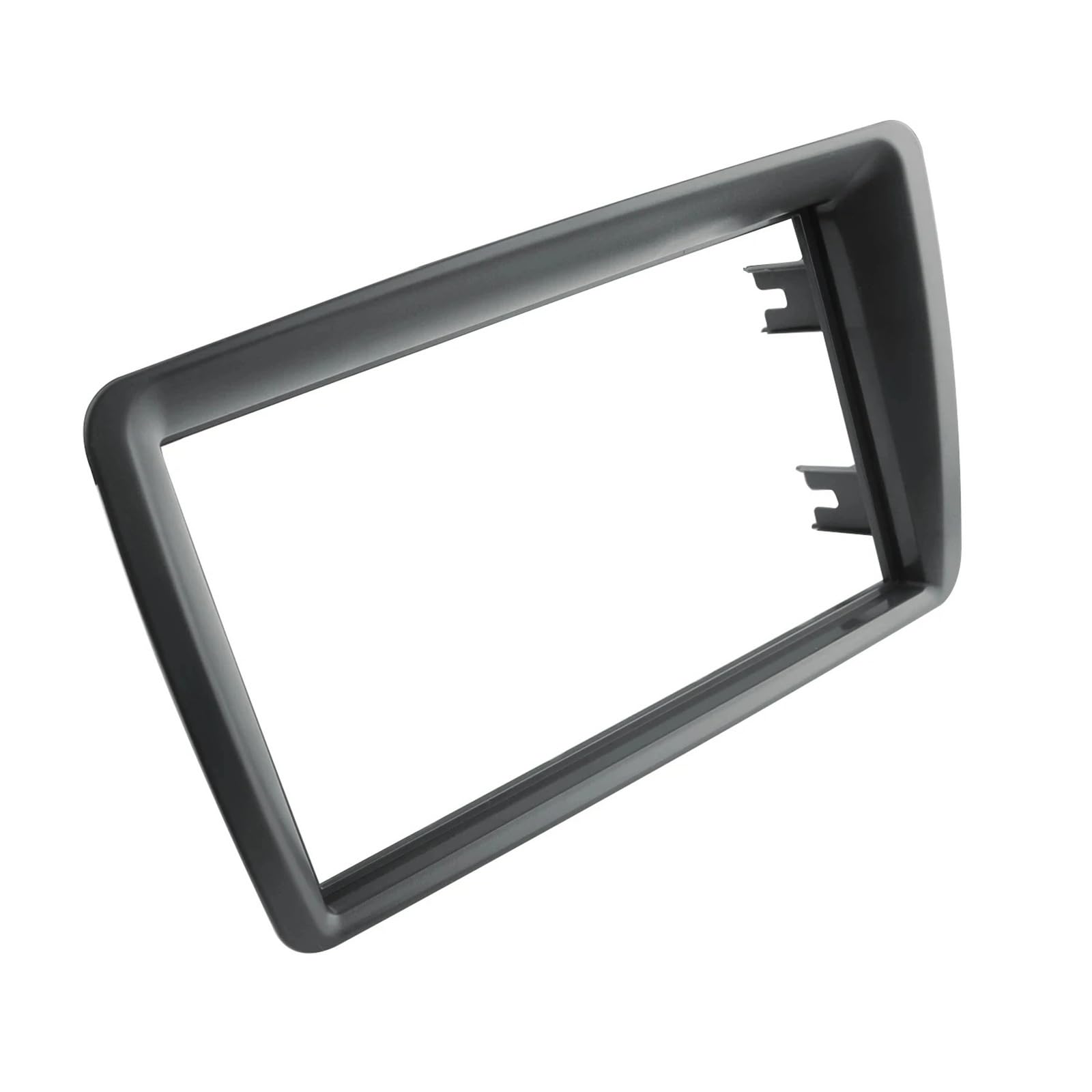 Marco Radio Fascia Doble 2 DIN para FIAT Panda (169) 2003-2012, Radio CD, Panel para Estéreo DVD, Kit Instalación Montaje Tablero Marco Placa Bisel Kit Montage Autoradio