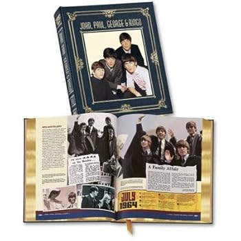 Leather Bound John, Paul, George & Ringo Book